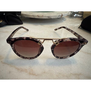 Women's Skyler Sunglasses One Size Brown Cream Tortoise